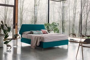 Greta posteľ - 120 x 200cm , Koža , s úložným priestorom