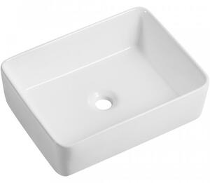 Cerano Lorenzo, keramické umývadlo na dosku 480x370x135 mm, biela lesklá, CER-CER-417173