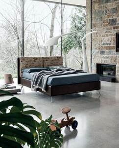 Giada posteľ - 90 x 200cm , Látka , s úložným priestorom