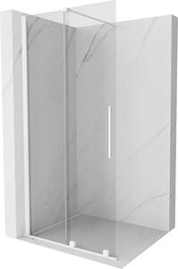 Mexen Velar, posuvné dvere typu Walk-in 70x200 cm, 8mm číre sklo, biela, 871-070-000-03-20