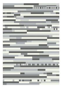 VALENCIA MULTI sivý koberec - 200 x 290 cm