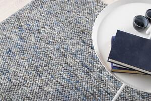 OXFORD sivo modrý koberec