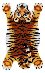 Oranžovo-hnedý detský koberec 110x70 cm Kids Buddy - Narma