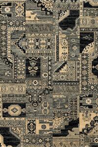 ORIENT MULTI čierny koberec - 200 x 290 cm