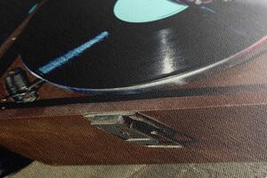 Obraz gramofón s vinylovou platňou