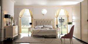 GC casa posteľ - BC-biela cream , š.160cm