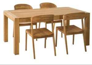 Libra stôl buk / morenia - 80cm , 120cm