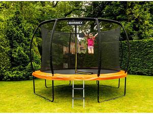 Premium Trampolína ø 244 cm + vnútorná ochranná sieť + schodíky MARIMEX 19000103