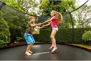 Premium Trampolína ø 244 cm + vnútorná ochranná sieť + schodíky MARIMEX 19000103