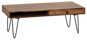 KONFERENČNÝ STOLÍK, farba indického palisandra, drevo, 117/60/40 cm MID.YOU - Stolíky do obývačky, Online Only