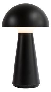 Čierna vonkajšia stolová lampa na USB Sam - Sirius