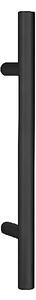 Dverové madlo MP 800/30 (čierná mat), rozteč skrutiek 700 mm, dĺžka madla 1000 mm, MP BS (čierna mat)