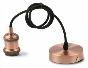 V-TAC Závesná kovová lampa (5 farieb), Červený bronz