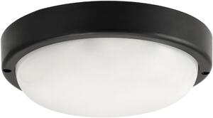 VOLTENO LED stropná lampa 15W - čierna - studená biela