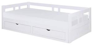 VÝSUVNÁ POSTEĽ, 90/200 cm biela MID.YOU - Online Only detský nábytok, Online Only