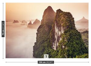 Fototapeta Vliesová Čína hory 104x70 cm