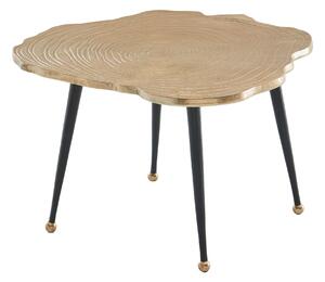 KONFERENČNÝ STOLÍK, zlatá, kov, 64/64/37 cm MID.YOU - Online Only zostavy, Online Only