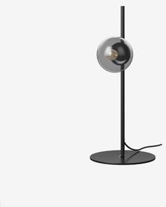 Orb stolová lampa - čierny kov