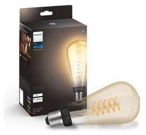 Philips LED Stmievateľná žiarovka Philips Hue WHITE FILAMENT ST72 E27/7W/230V 2100K P5184 + záruka 5 rokov zadarmo