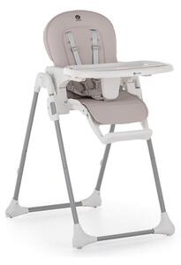 Petite&Mars PETITE&MARS - Detská jedálenská stolička GUSTO šedá AG0430 + záruka 3 roky zadarmo