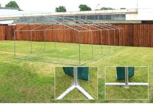 Záhradný párty stan PREMIUM, 4 x 8 m, 500 g/m²