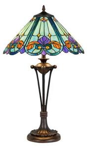 Solná Tiffany lampa VIOLET 61*Ø40 2*E28