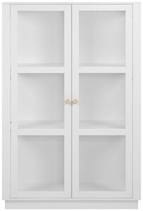 VITRÍNA, biela, 100/150/40 cm MID.YOU - Sklenené vitríny, Online Only