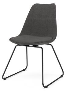 GINA stolička liam - antracit 215 , čierna