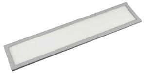 Podlinkové LED svietidlo Unta Slim 8 W, striebro