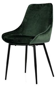 LEX stolička - 252 zelená zamat
