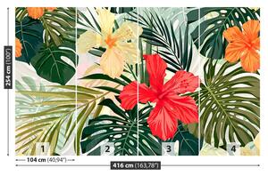 Fototapeta Vliesová Havajské rastliny 416x254 cm