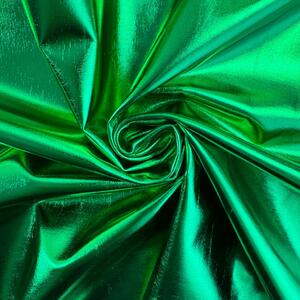 Metráž Plavkovina Dancing METALLIC - Zelená
