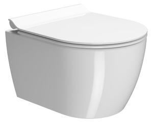 GSI PURA závesná WC misa, Swirlflush, 35x46 cm, biela ExtraGlaze