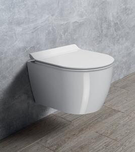 GSI, PURA závisná WC mísa, Swirlflush, 46x36 cm, bílá ExtraGlaze, 880211