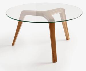 ICON stolík - Ø 50 x 63cm , jaseň