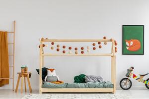 Adeko Detská posteľ domček Mila M Veľkosť spacej plochy: 190x80 cm