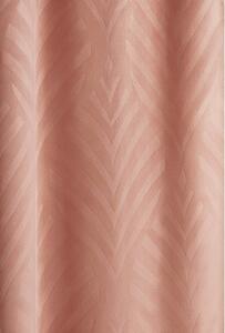 Zatemňovací záves vo farbe pudrovoružovej 140x250 cm Ružová