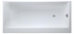 Cersanit Smart, akrylátová vaňa ľavá 160x80cm + nožičky, biela, S301-119