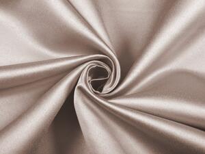 Biante Saténový obdĺžnikový obrus polyesterový Satén LUX-010 Svetlo hnedý 50x100 cm