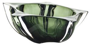 KRIŠTÁĽOVÁ MISKA BOHEMIA YOKO GREEN 305MM