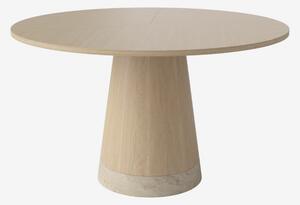 Piro jedálenský stôl Ø125cm - Dub