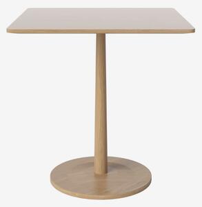 Turned jedálenský stôl 70x70cm - Bielený dub