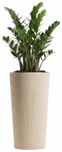 PLASTOVÝ KVETINÁČ URBANIKA ECO 36,5X19,5 CM LATTE
