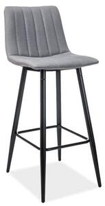 Vkusná barová stolička sivá (n146299)