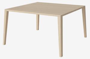 GRACEFUL jedálenský stôl 130x130cm - Bielený dub