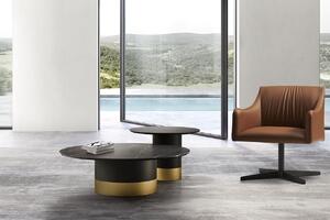 CYLINDER konferenčný stolík s keramickou doskou - Keramika , Ø60x42cm