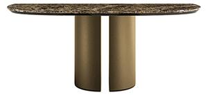 DORA konzolový stolík s mramorovou doskou - 180cm