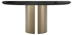 DORA konzolový stolík so sklenenou doskou - 180cm