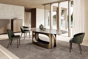POLIFEMO stôl s keramickou doskou - 200x106x75cm