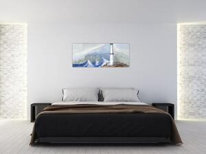 Obraz maľby majáku (120x50 cm)